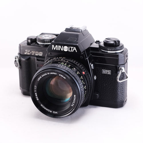 MINOLTA New X-700 + MD ROKKOR 50mm F1.7