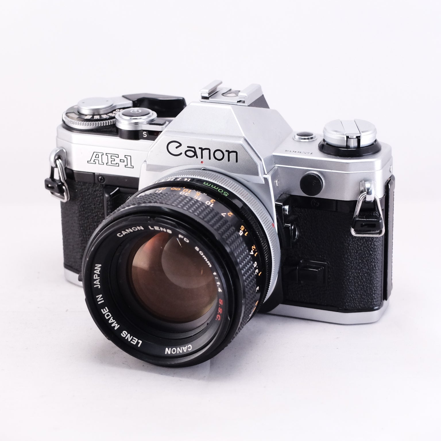 Canon AE-1 (Silver) + FD 50mm F1.4 S.S.C