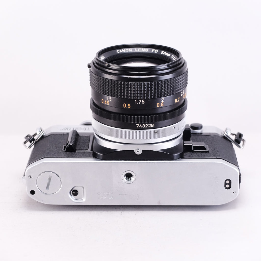 Canon AE-1 (Silver) + FD 50mm F1.4 S.S.C