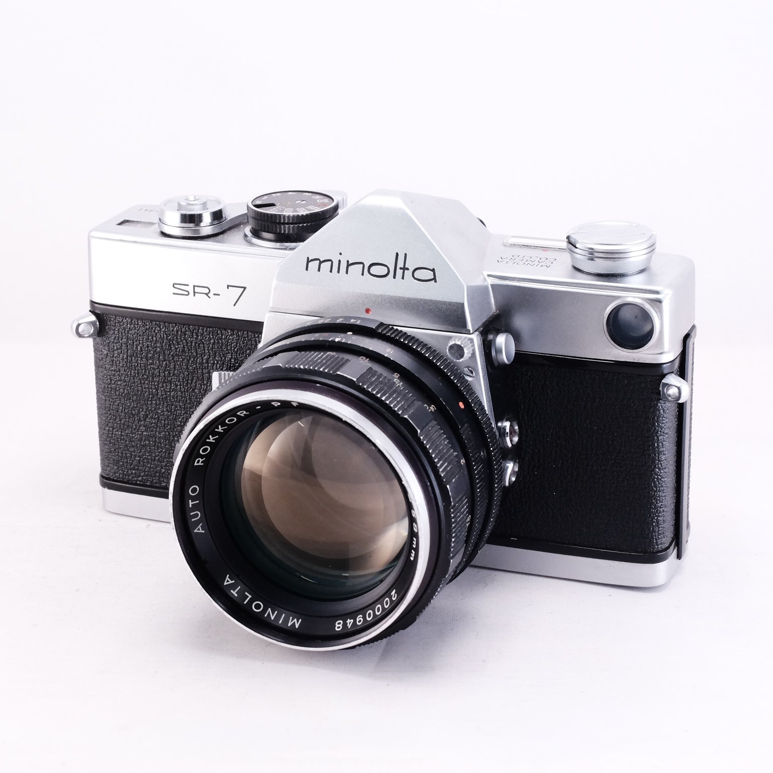 Minolta SR-7 + Auto ROKKOR-PF 58mm F1.4 [SR/MD]