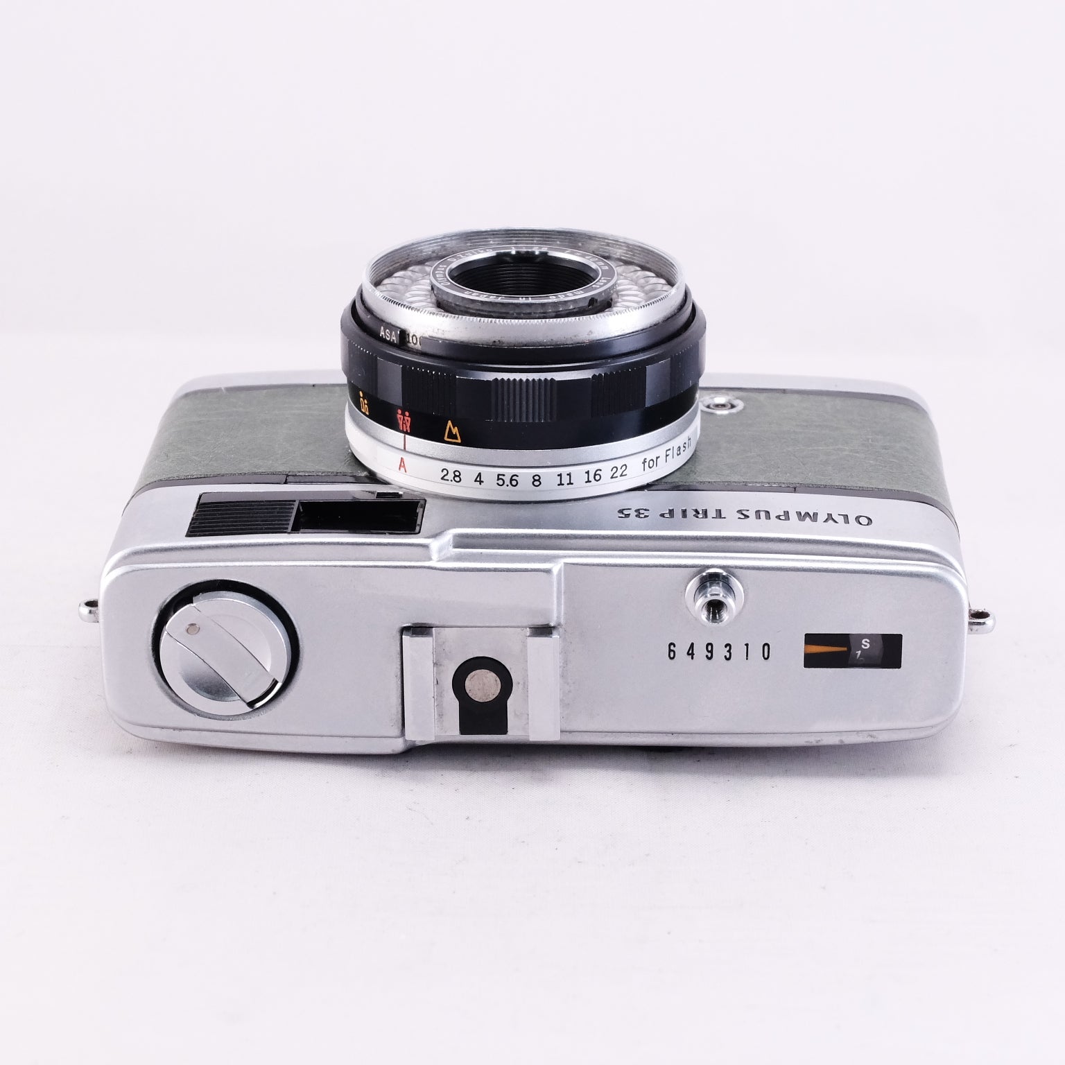 OLYMPUS TRIP 35 (Green Cowhide Style) – 東京CAMERA