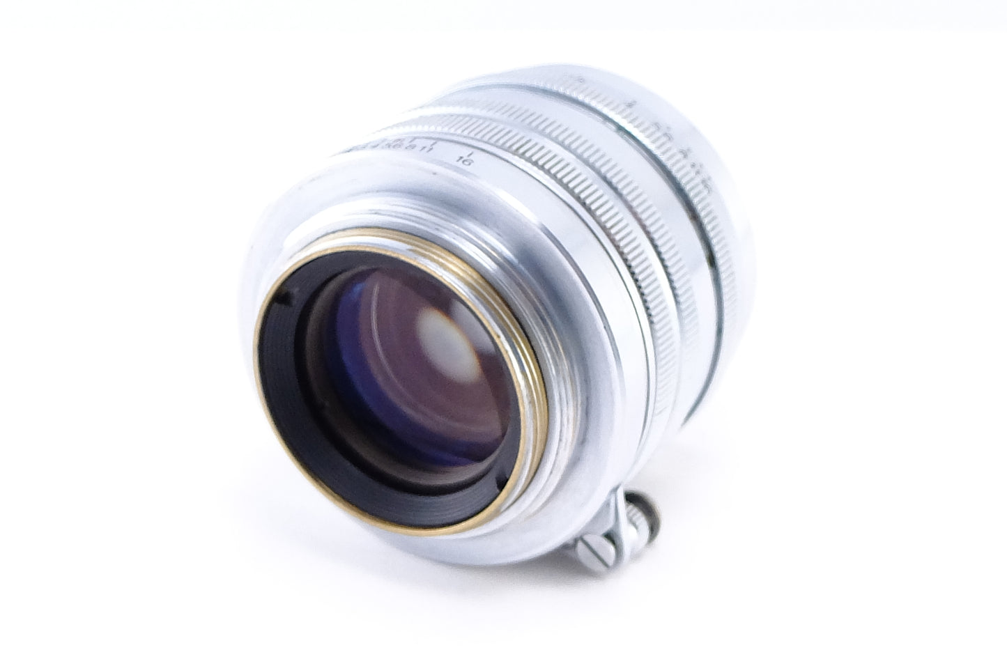 【Canon】 50mm F1.8 銀鏡筒 [L39マウント]