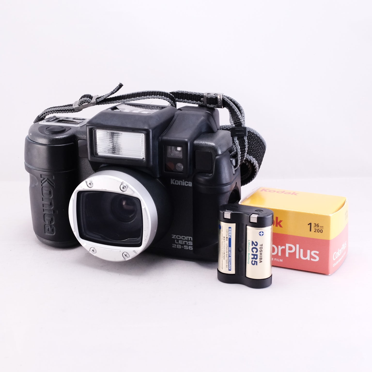 Konica 現場監督ズーム (新品フィルム＆電池付き)