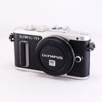 OLYMPUS PEN E-PL8 Body (Black) + Flash (4FS1)
