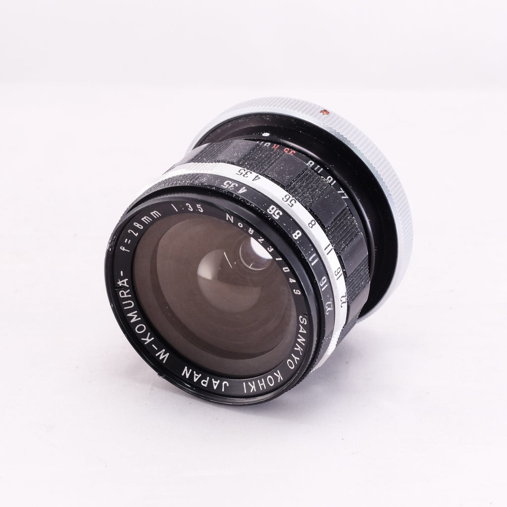 SANKYO KOHKI W-KOMURA- 28mm F3.5 [FD]
