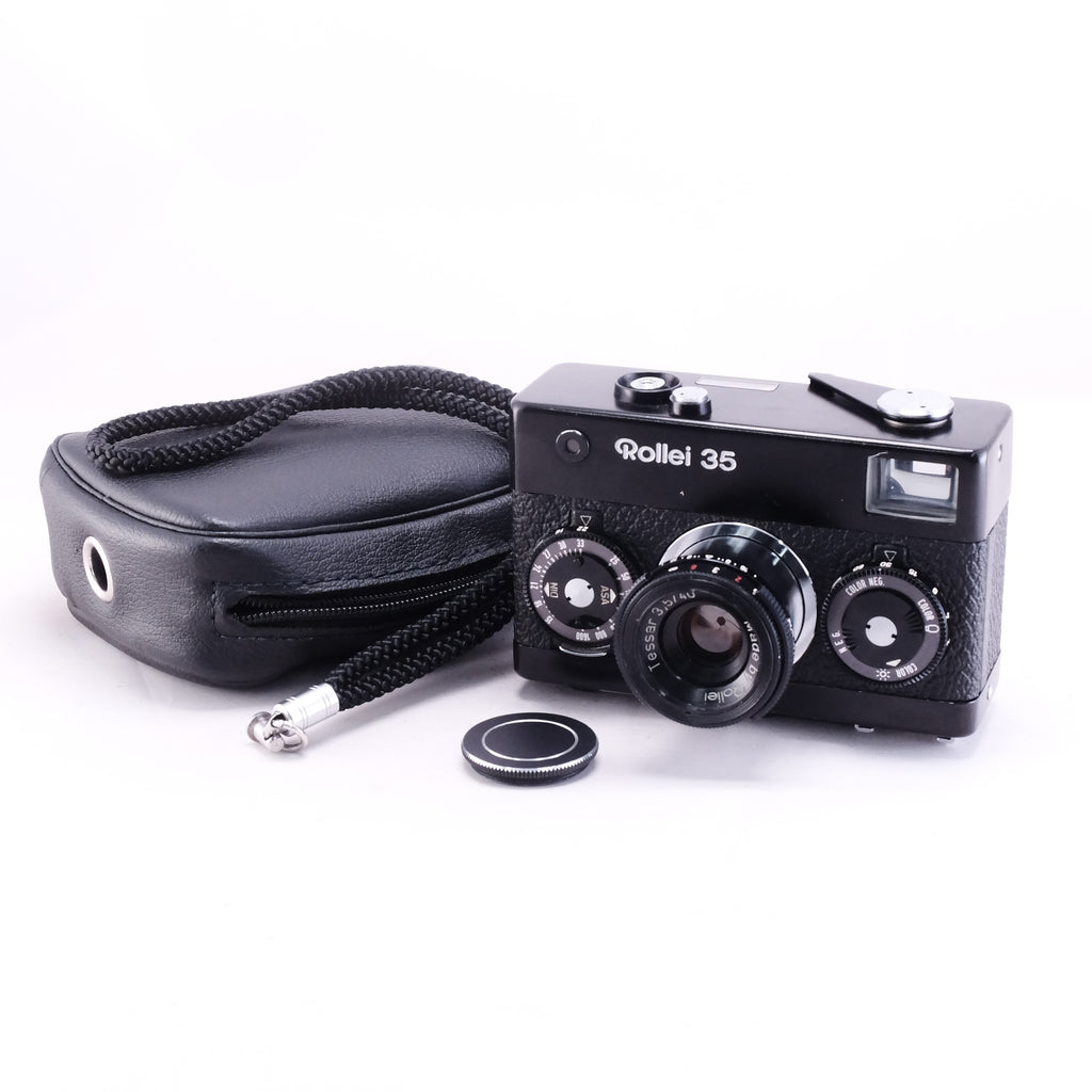 【JUNK/訳あり】 Rollei Rollei 35 (Black) ,Tessar 40/3.5 ※整備品
