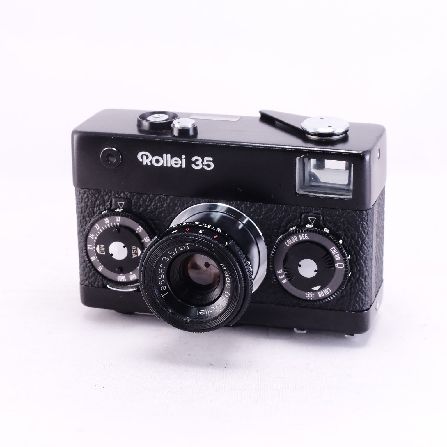 JUNK/訳あり】 Rollei Rollei 35 (Black) ,Tessar 40/3.5 ※整備品