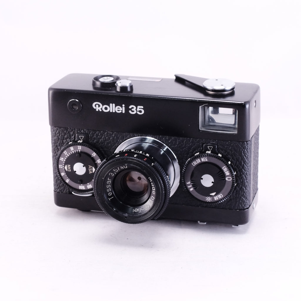 【JUNK/訳あり】 Rollei Rollei 35 (Black) ,Tessar 40/3.5 ※整備品