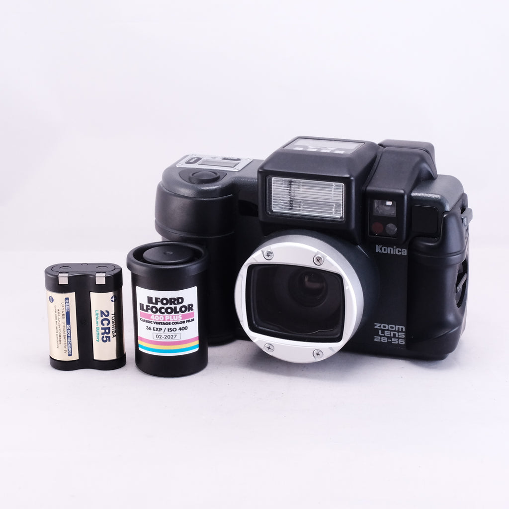 Konica 現場監督ズーム (新品フィルム＆電池付き)