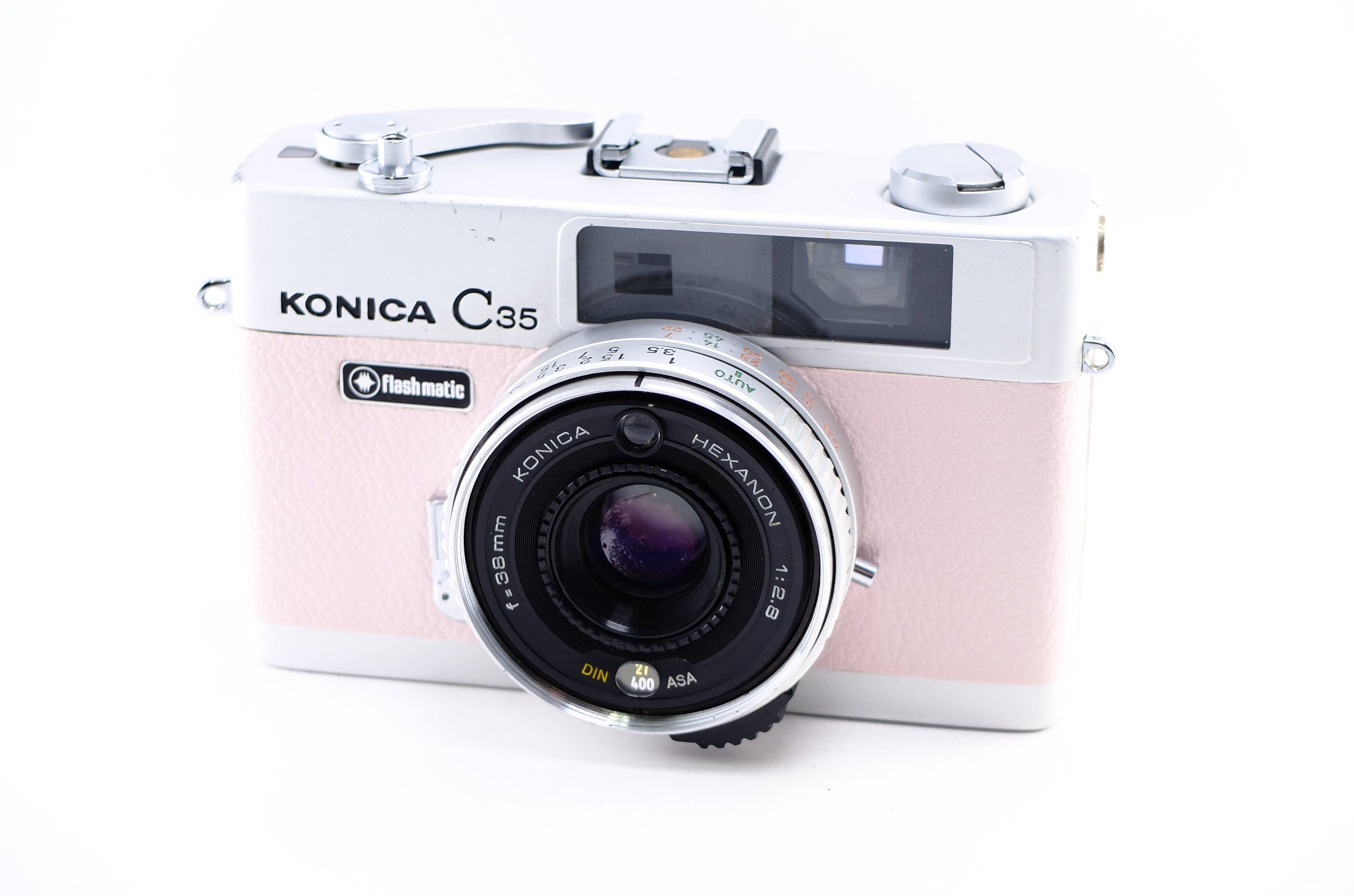 Konica】C35 Flashmatic (パウダーピンク) – 東京CAMERA