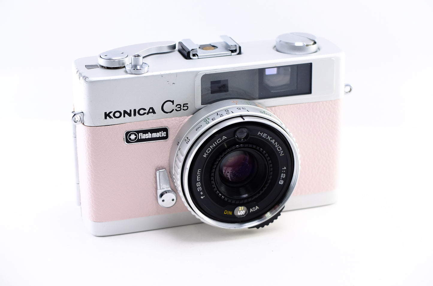 【Konica】C35 Flashmatic (パウダーピンク)