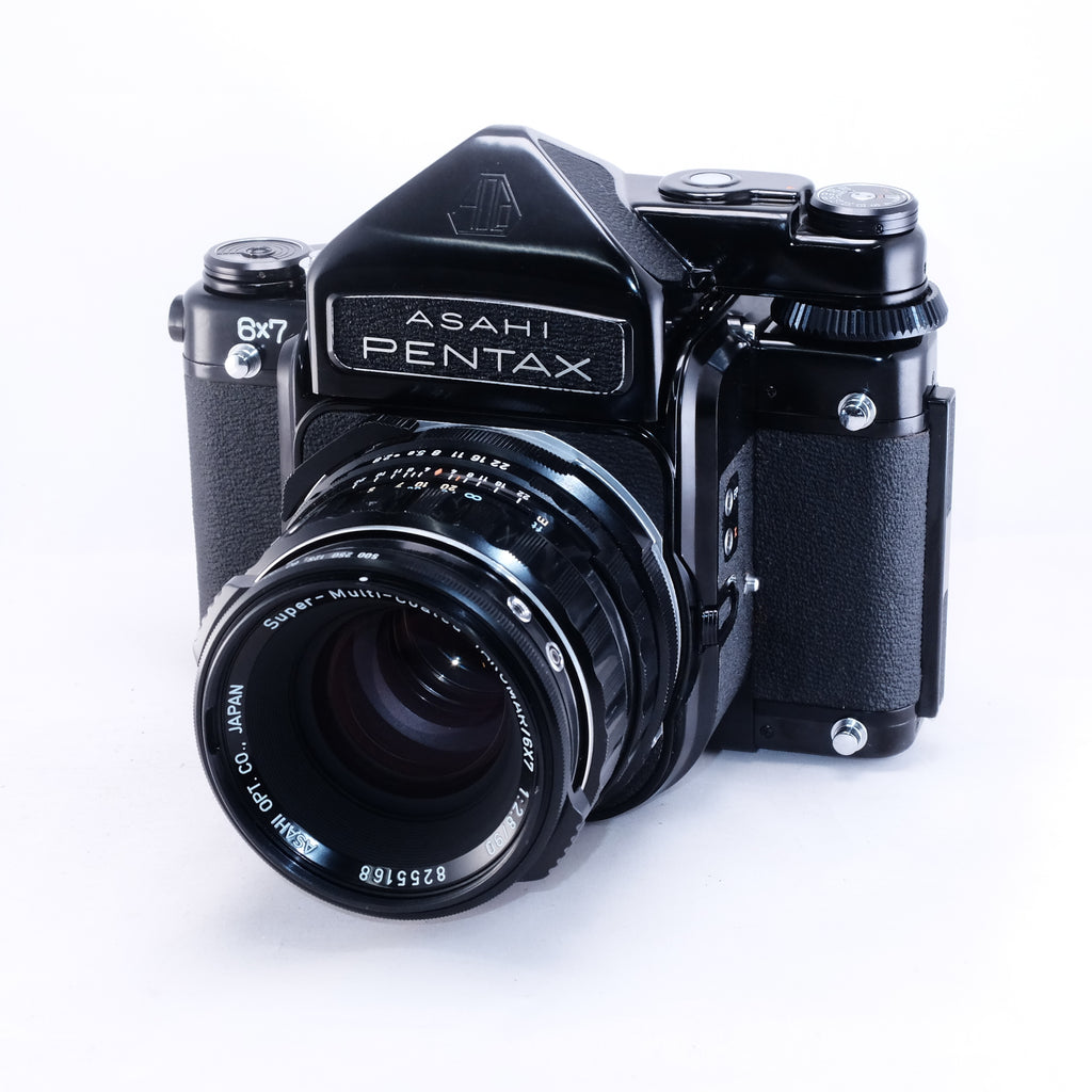 PENTAX 6X7 TTL +  Super-Multi-Coated TAKUMAR 90mm F2.8