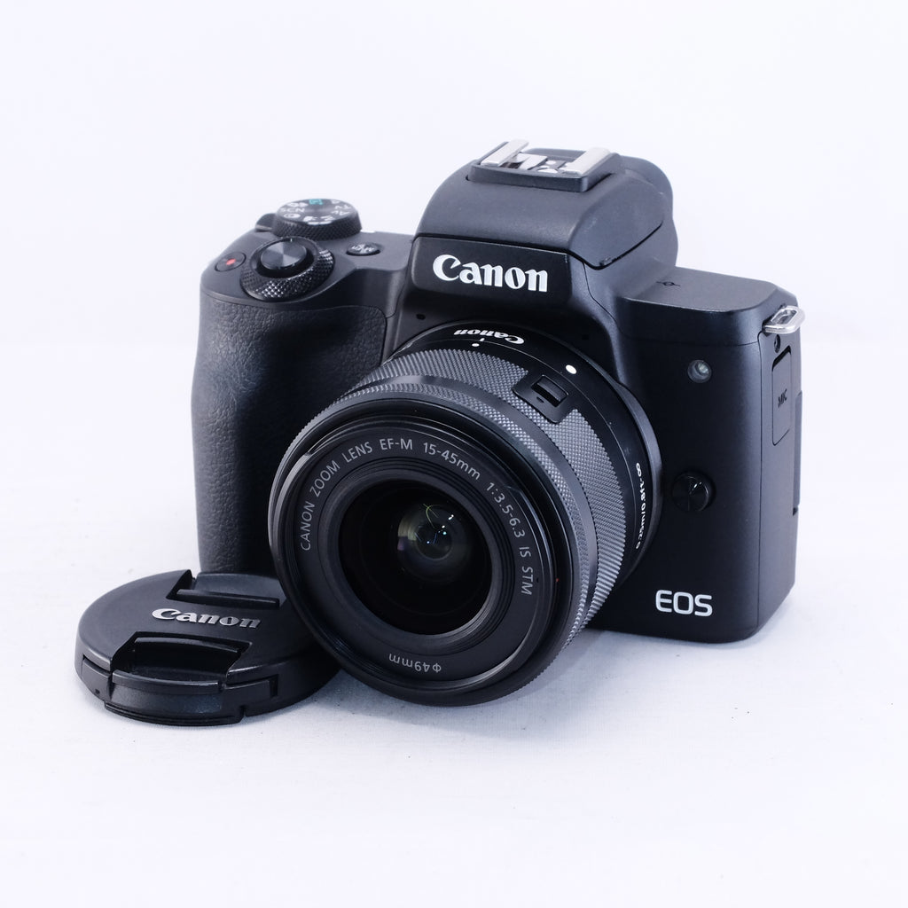 Canon EOS Kiss M2 (Black) + EF-M 15-45mm F3.5-6.3 IS STM
