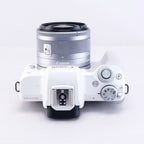 Canon EOS Kiss M2 (White) + 15-45mm F3.5-6.3 IS STM