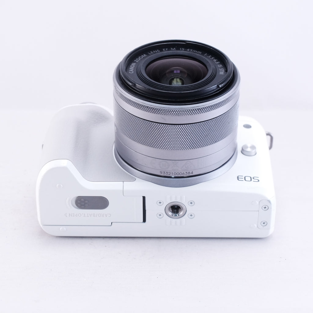 Canon EOS Kiss M2 (White) + 15-45mm F3.5-6.3 IS STM
