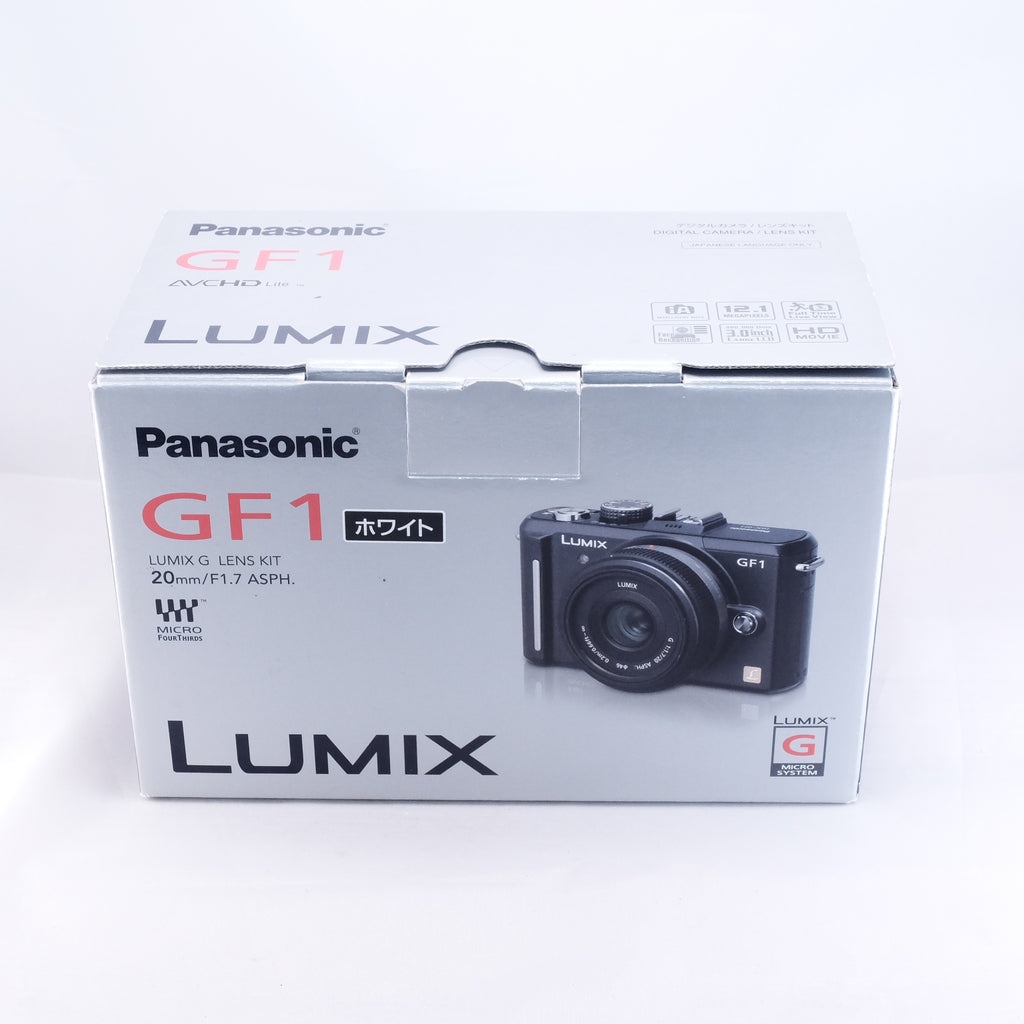 Panasonic LUMIX DMC-GF1 (White) + 20mm F1.7