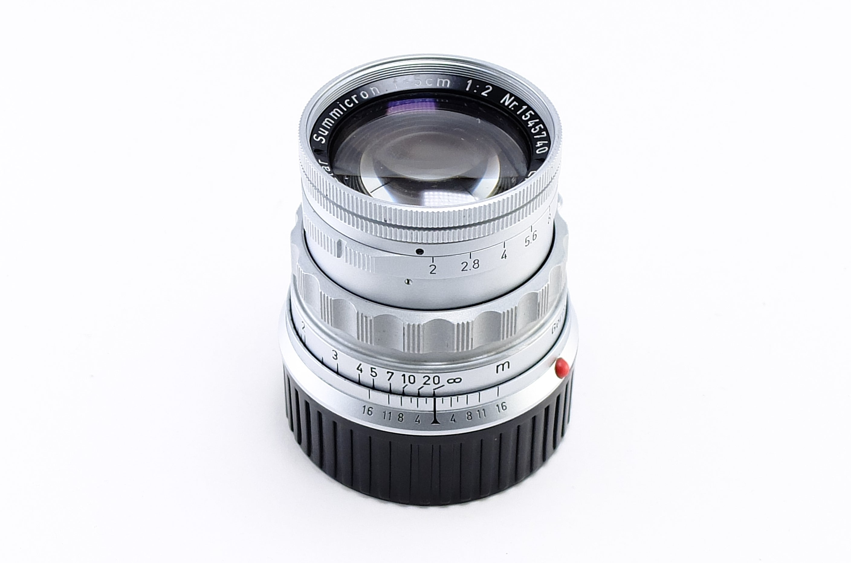 Leica】Summicron 5cm F2 固定鏡筒 前期 [ライカMマウント 