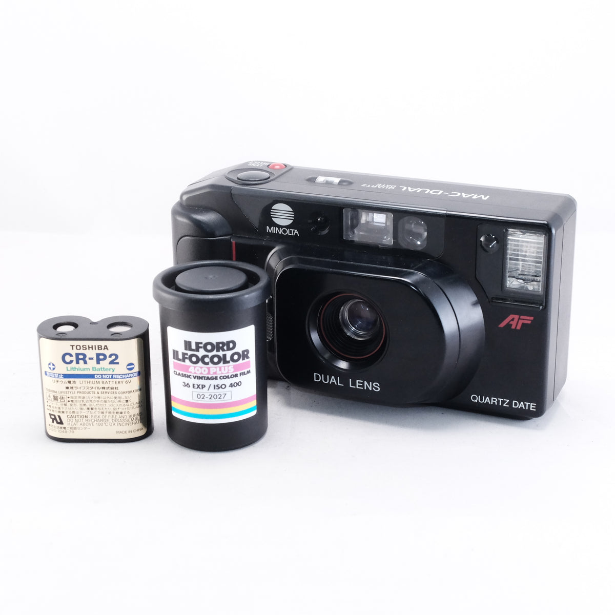 MINOLTA MAC-DUAL QD (新品フィルム＆電池付き)