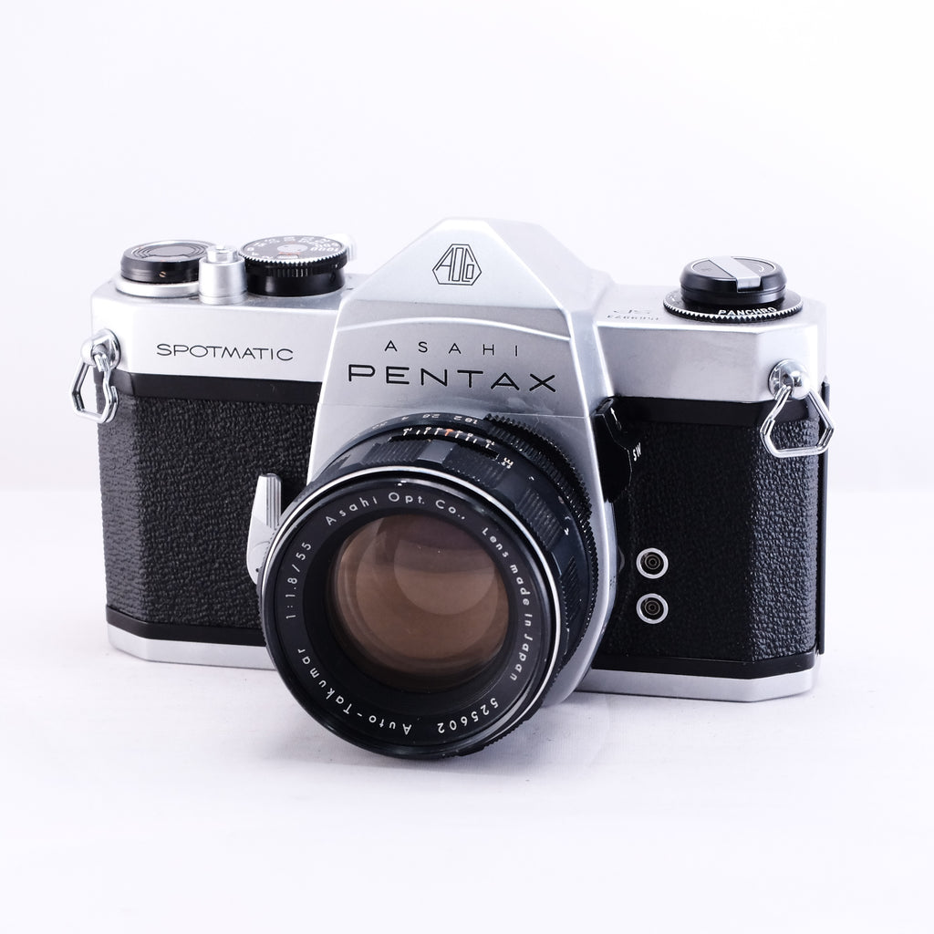 PENTAX SP (Silver) + Auto Takumar 55mm F1.8