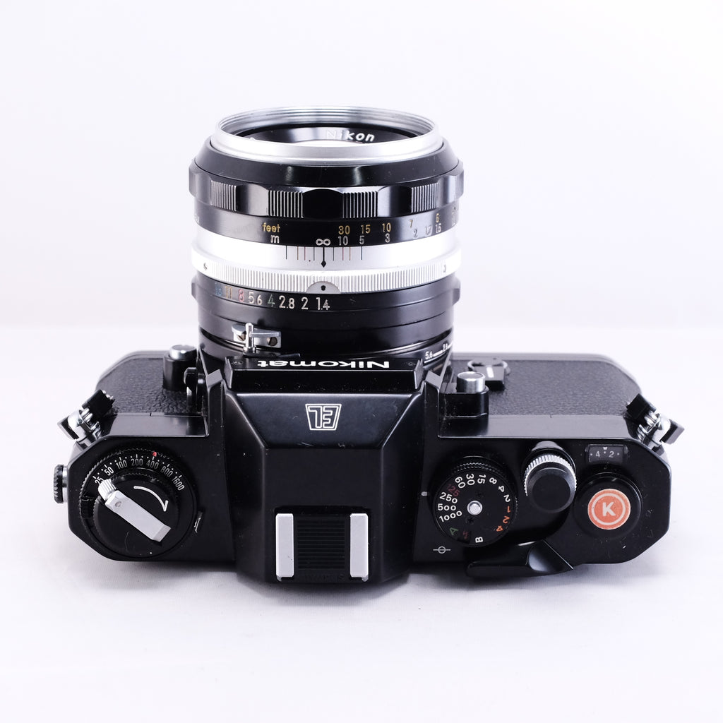 Nikon Nikomat EL (Black) + NIKKOR-S Auto 50mm F1.4