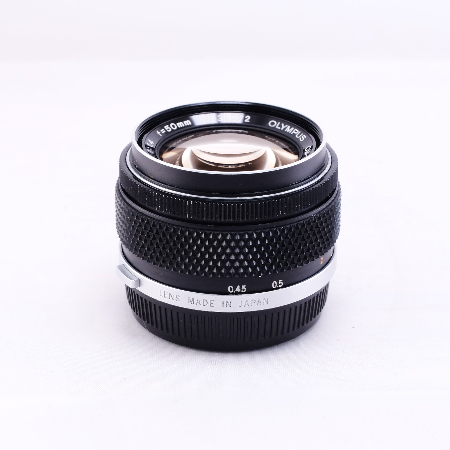 OLYMPUS OM G.ZUIKO AUTO-S 50mm F1.4 銀枠 [OM]