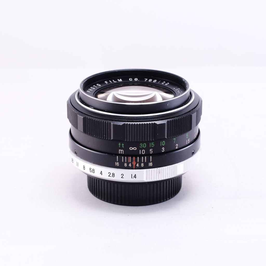 FUJI PHOTO FILM FUJINON 50mm F1.4 前期型 [M42]