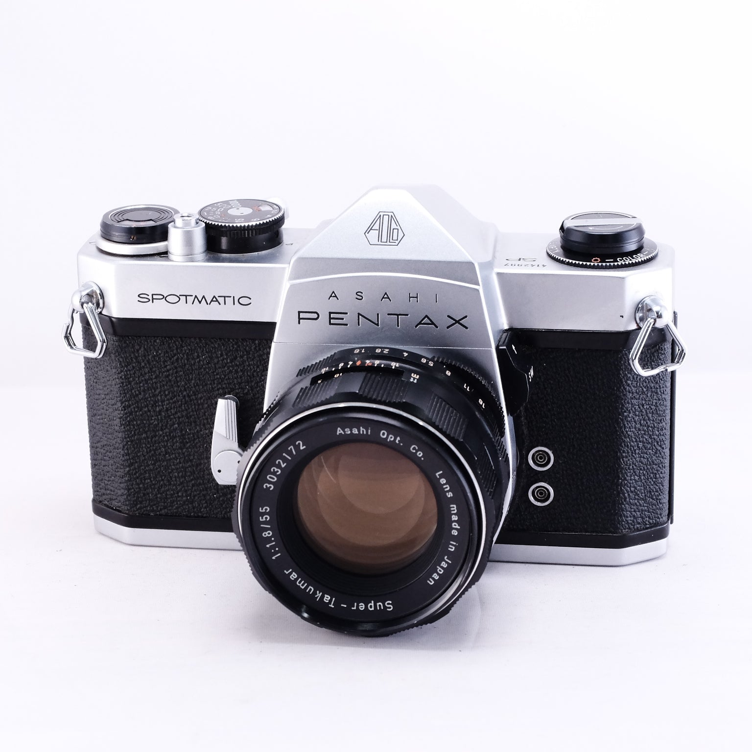 PENTAX SP (Silver) + Super-Takumar 55mm F1.8 後期型 – 東京CAMERA