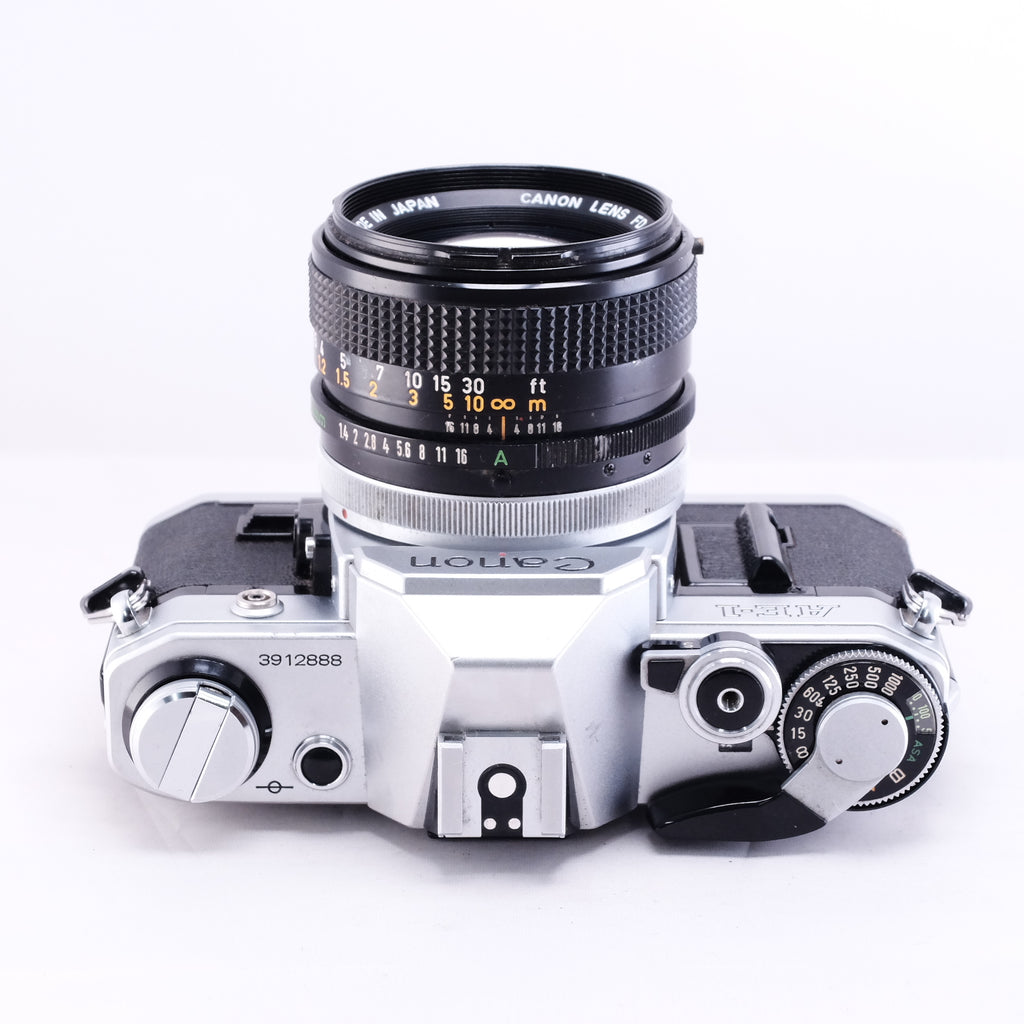 Canon AE-1 (Silver) + FD 50mm F1.4 S.S.C.