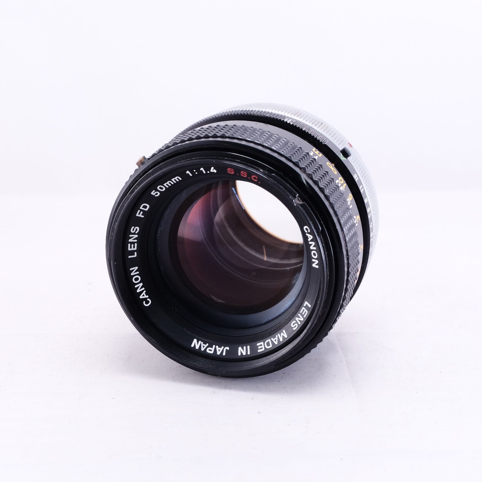 Canon AE-1 (Silver) + FD 50mm F1.4 S.S.C.