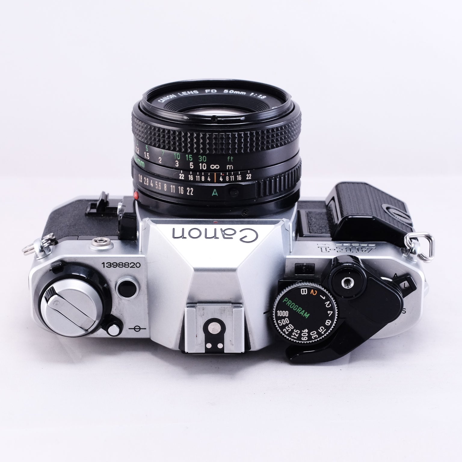 Canon AE-1 PROGRAM (Silver) + FD 50mm f1.8 – 東京CAMERA