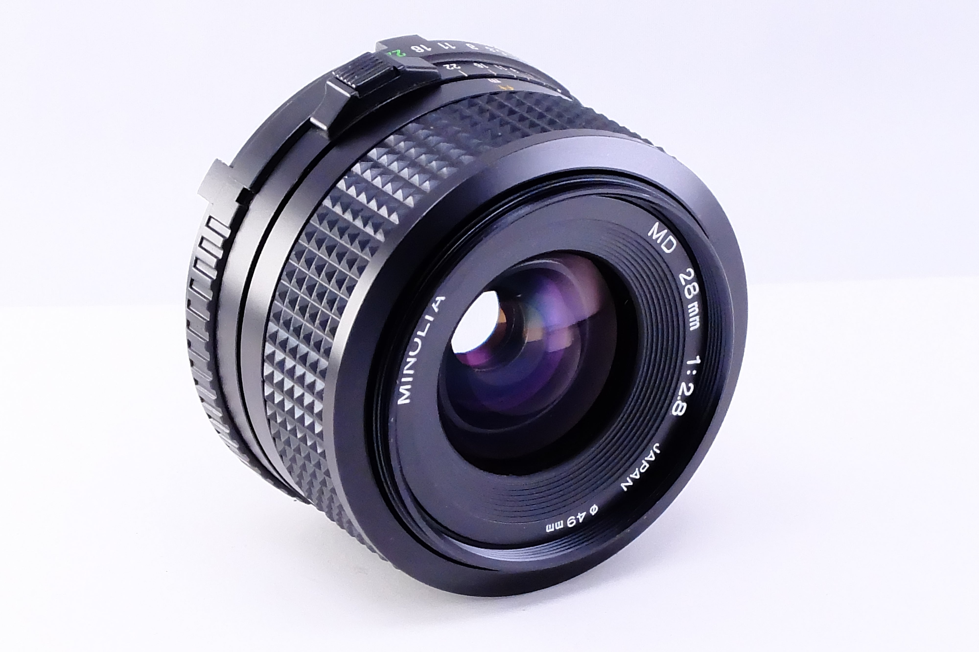 Minolta MF レンズ NewMD 28mm F2.8-