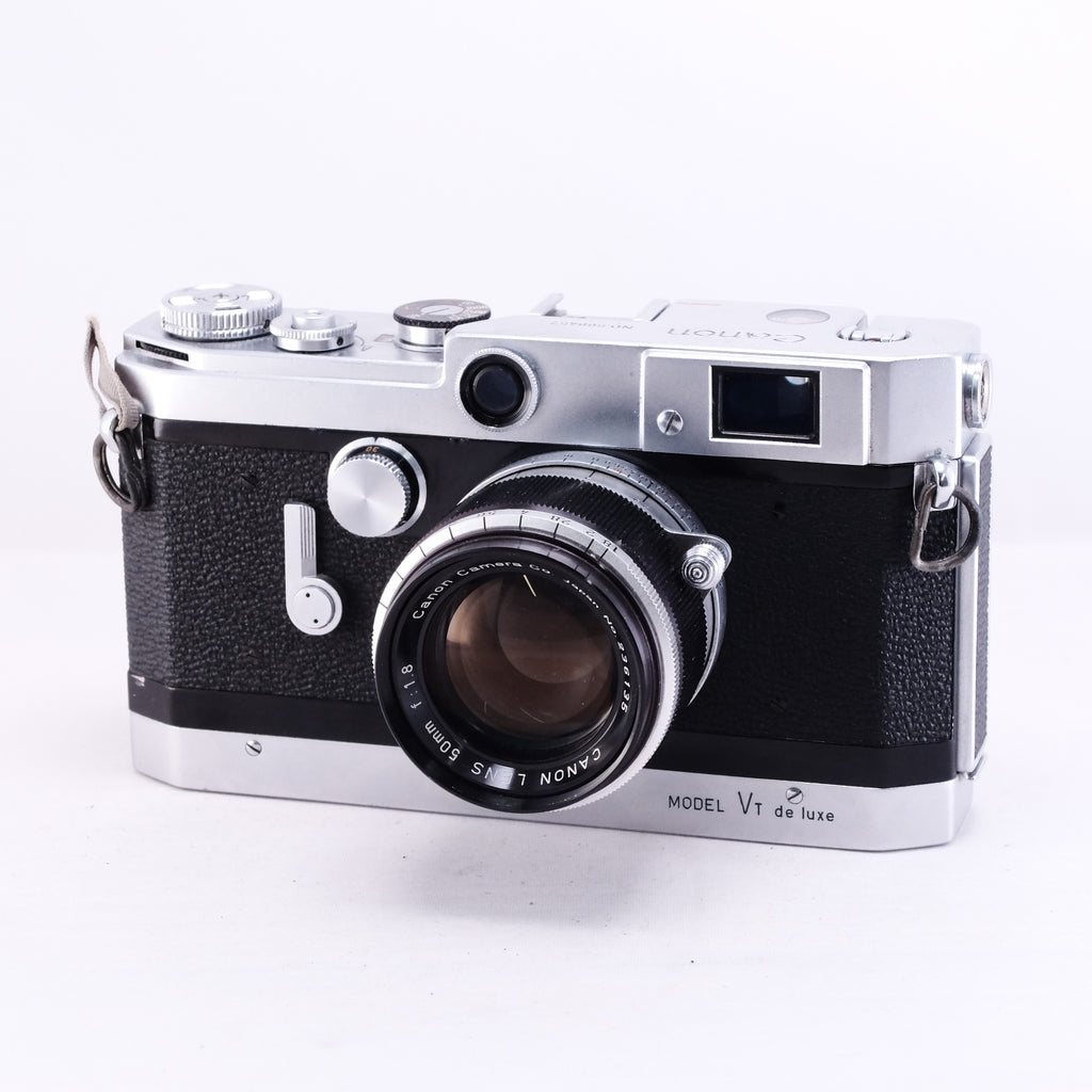Canon VT deluxe + 50mm F1.8 黒鏡筒