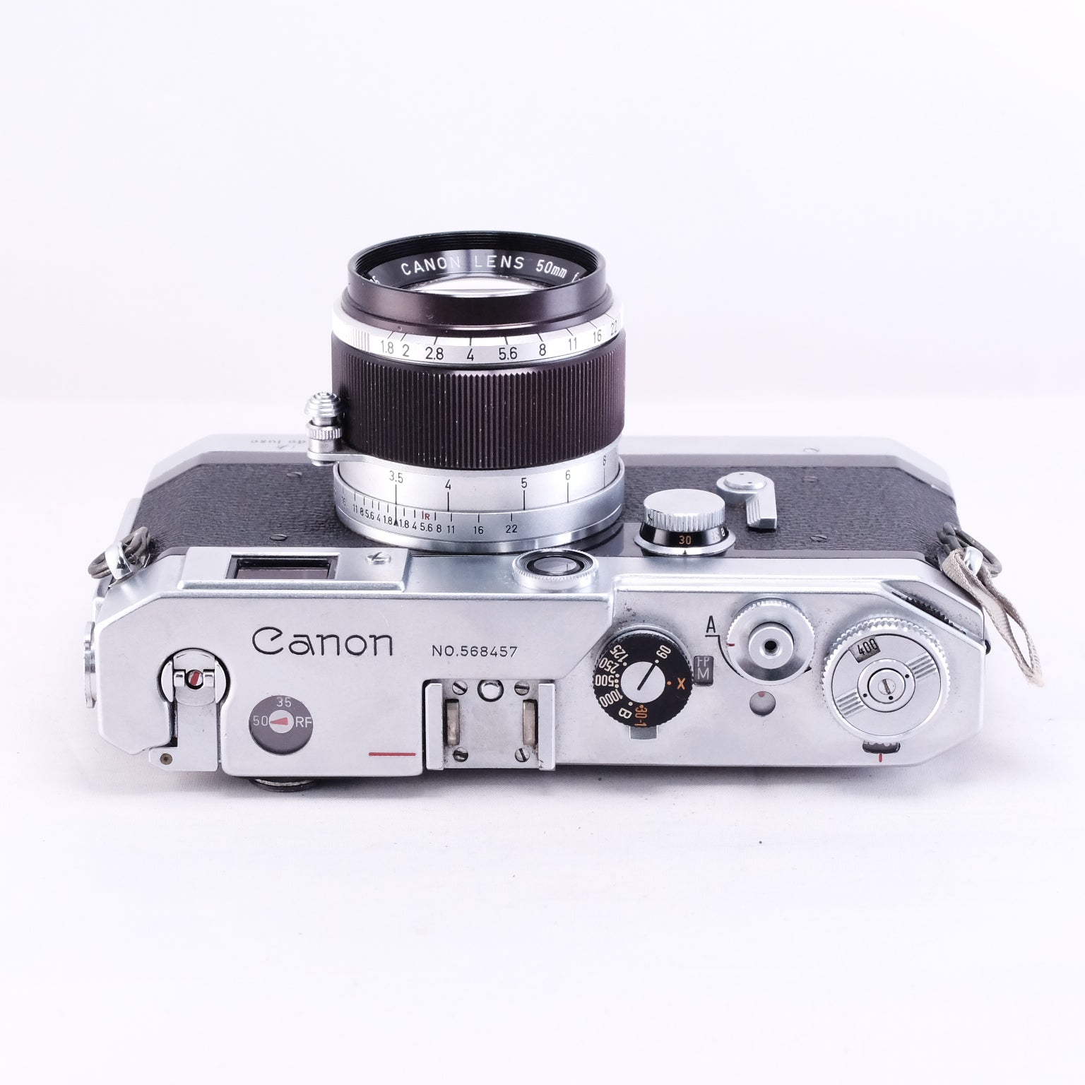 Canon VT deluxe + 50mm F1.8 黒鏡筒