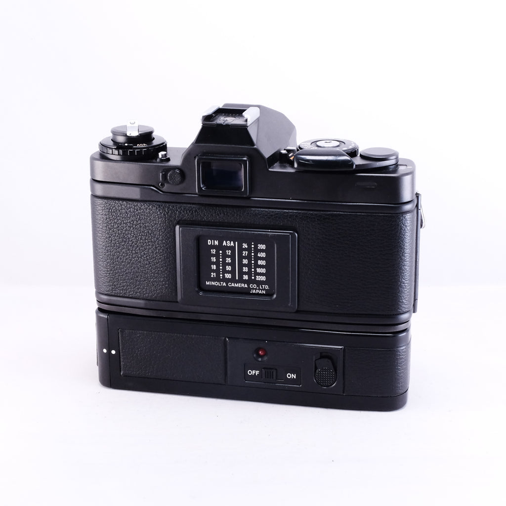 MINOLTA XD + Auto Winder D