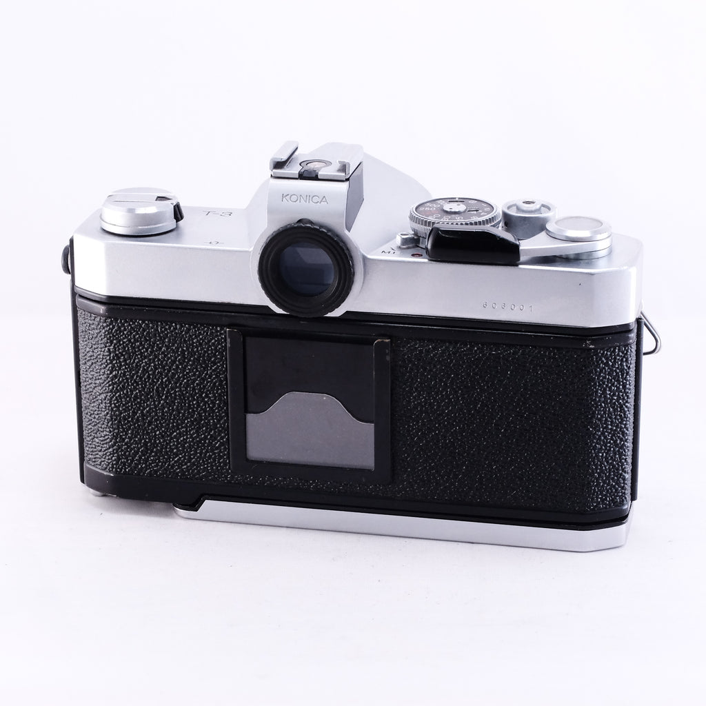 KONICA AUTOREFLEX T3 (silver) + KONICA HEXANON AR 28mm F3.5