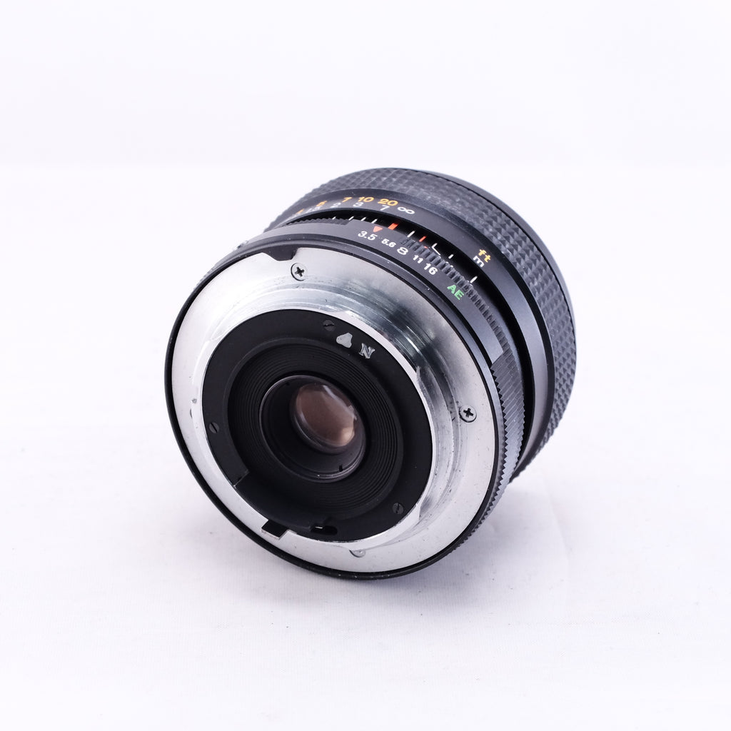 KONICA AUTOREFLEX T3 (silver) + KONICA HEXANON AR 28mm F3.5