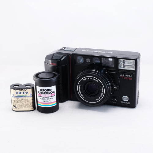 MINOLTA AF-Tele QD (新品フィルム＆電池付き)