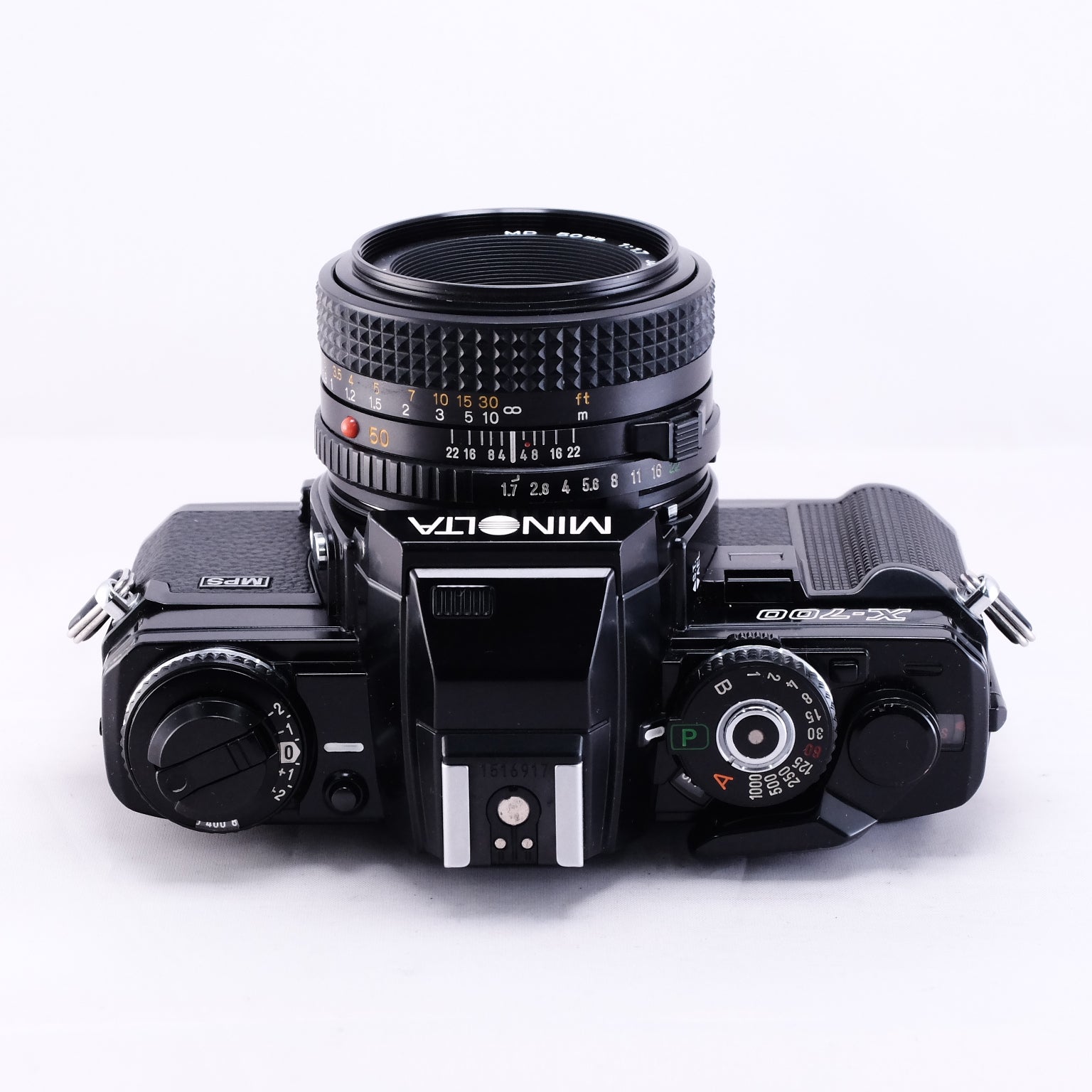 MINOLTA X-700 Black + New MD ROKKOR 50mm F1.7