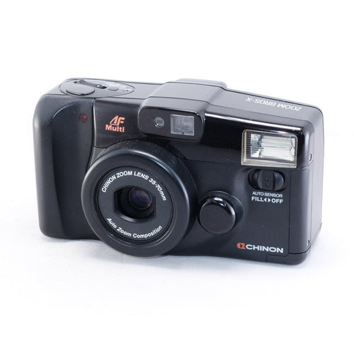 CHINON ZOOM BROS-X (新品フィルム＆電池付き)