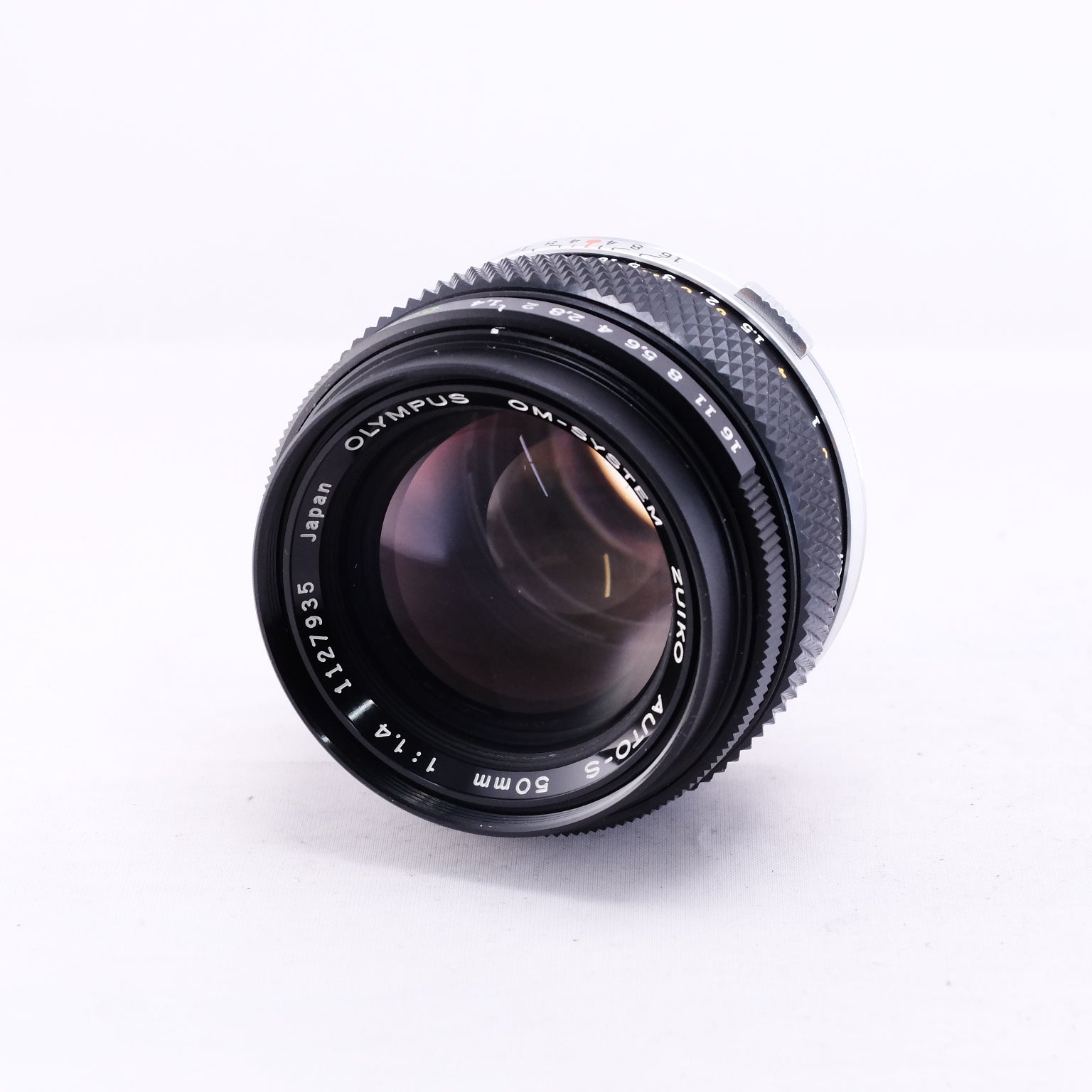 OLYMPUS OM ZUIKO AUTO-S 50mm F1.4 黒枠 [OM]