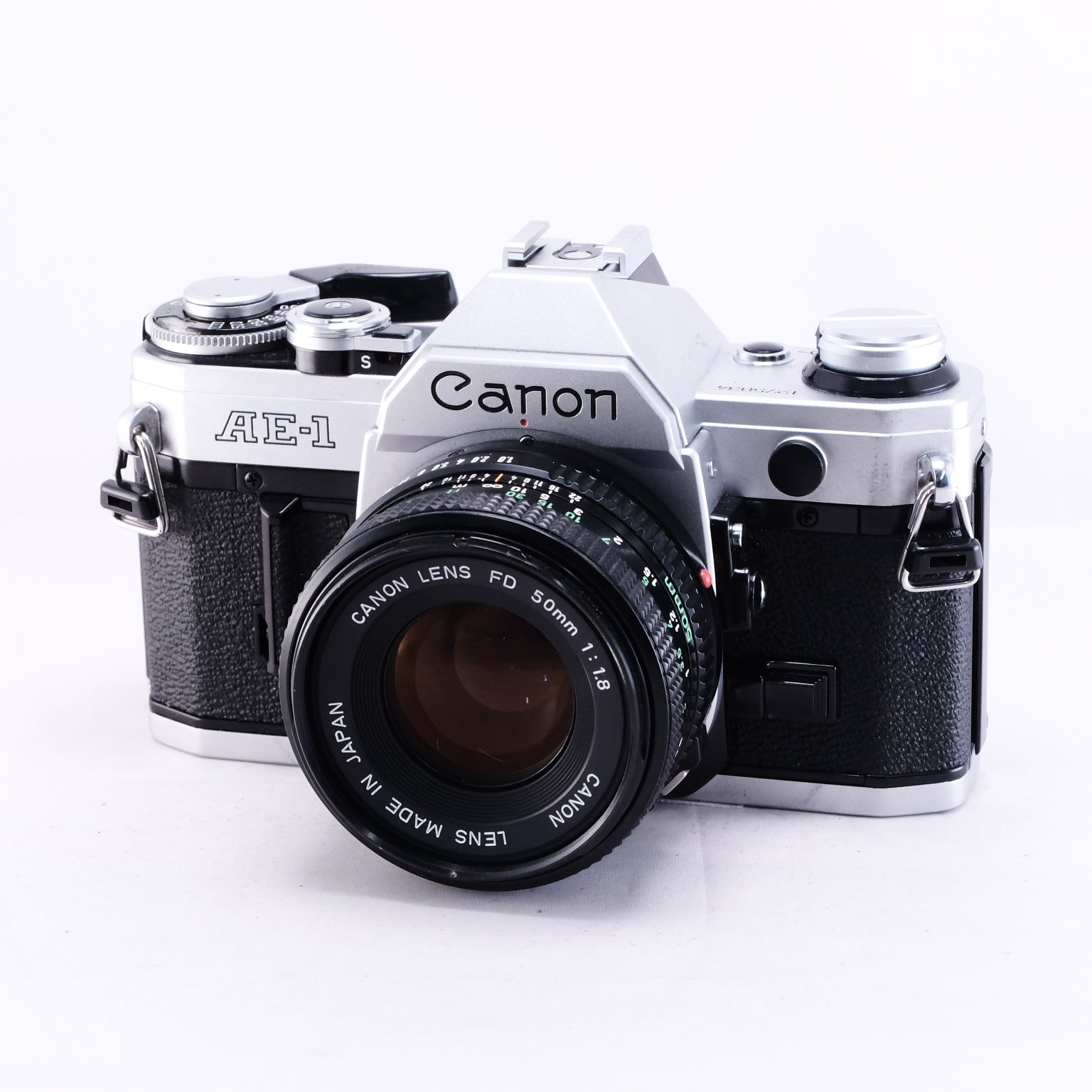 Canon AE-1 (Silver) + New FD 50mm f1.8