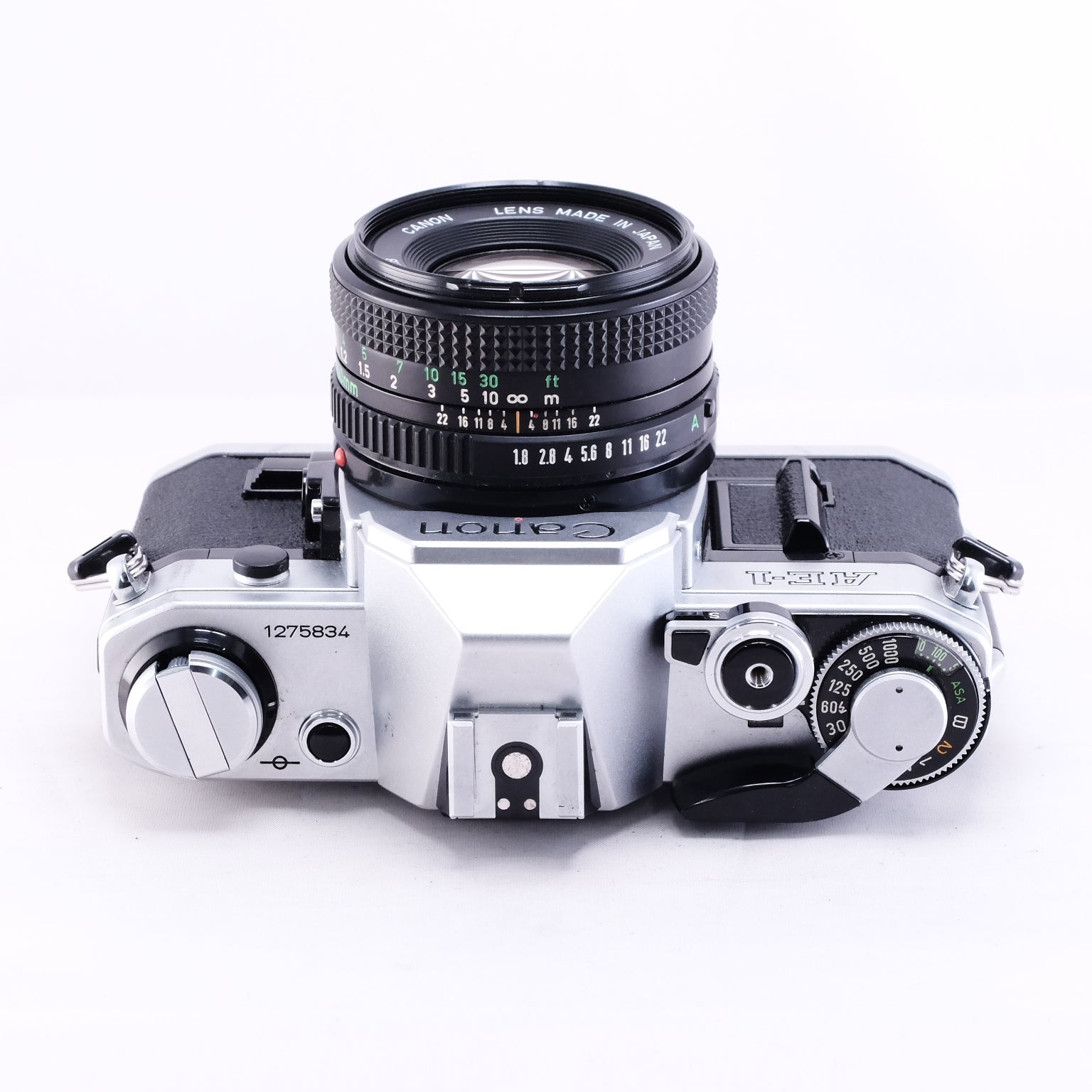 Canon AE-1 (Silver) + New FD 50mm f1.8