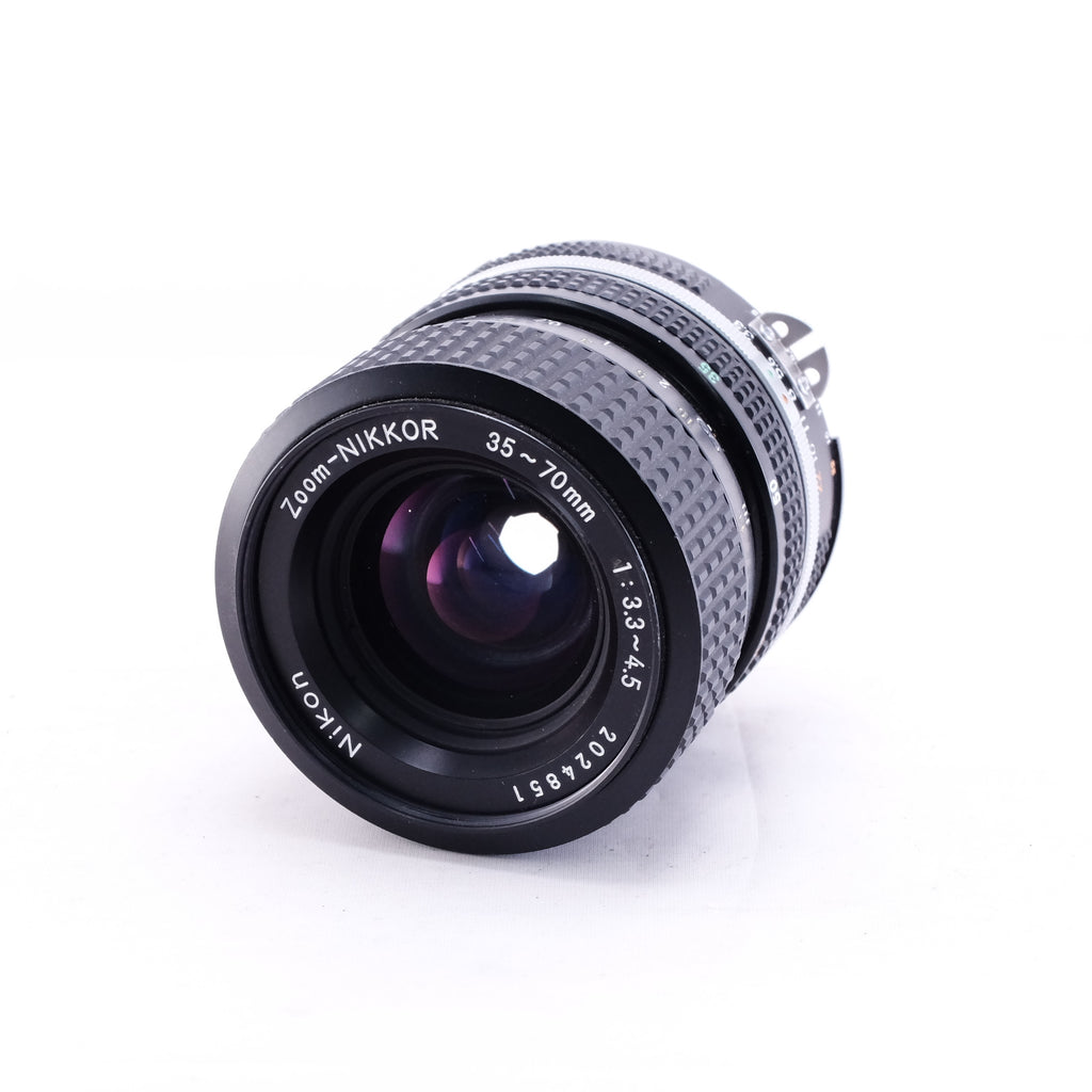 Nikon Nikomat ELW (Black) +Zoom Nikkor 35-70/3.5-4.5