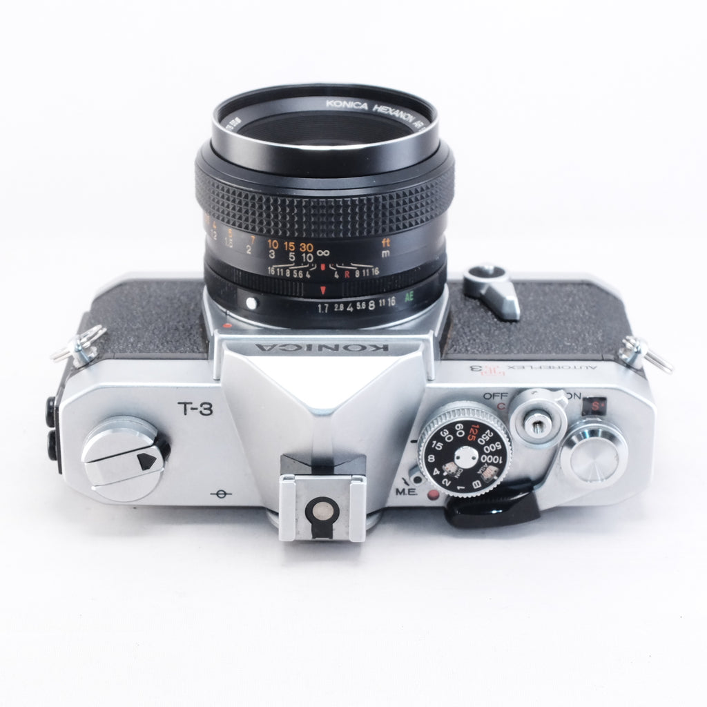 KONICA AUTOREFLEX T3 (Silver) + HEXANON AR 50mm F1.7