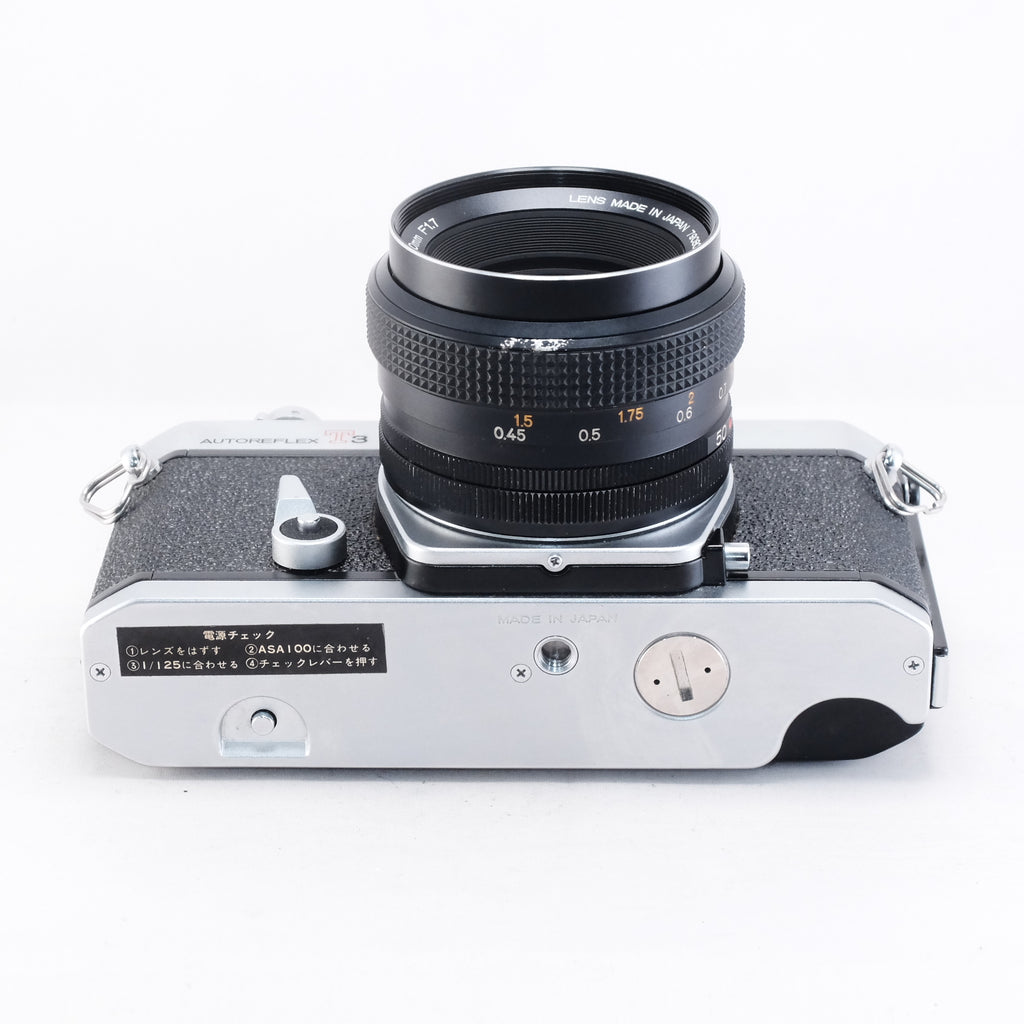 KONICA AUTOREFLEX T3 (Silver) + HEXANON AR 50mm F1.7