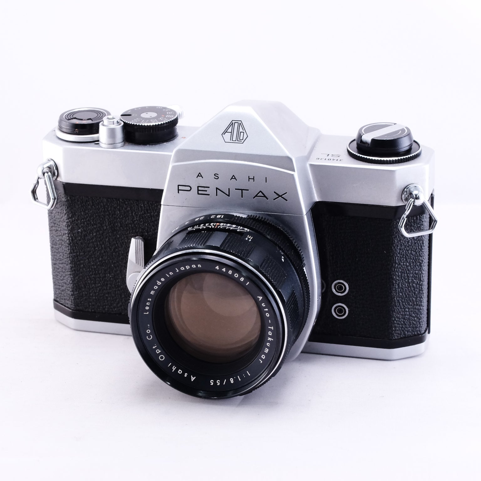PENTAX SL (Silver) +  Auto Takumar 55mm F1.8
