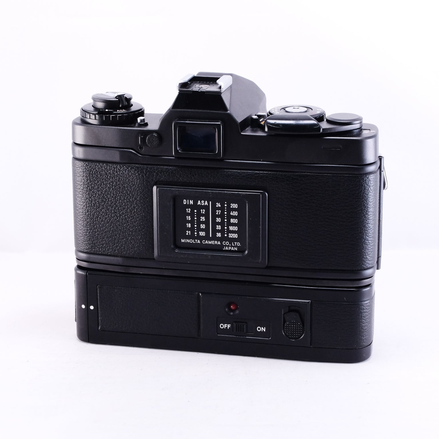 MINOLTA XD + auto winder D