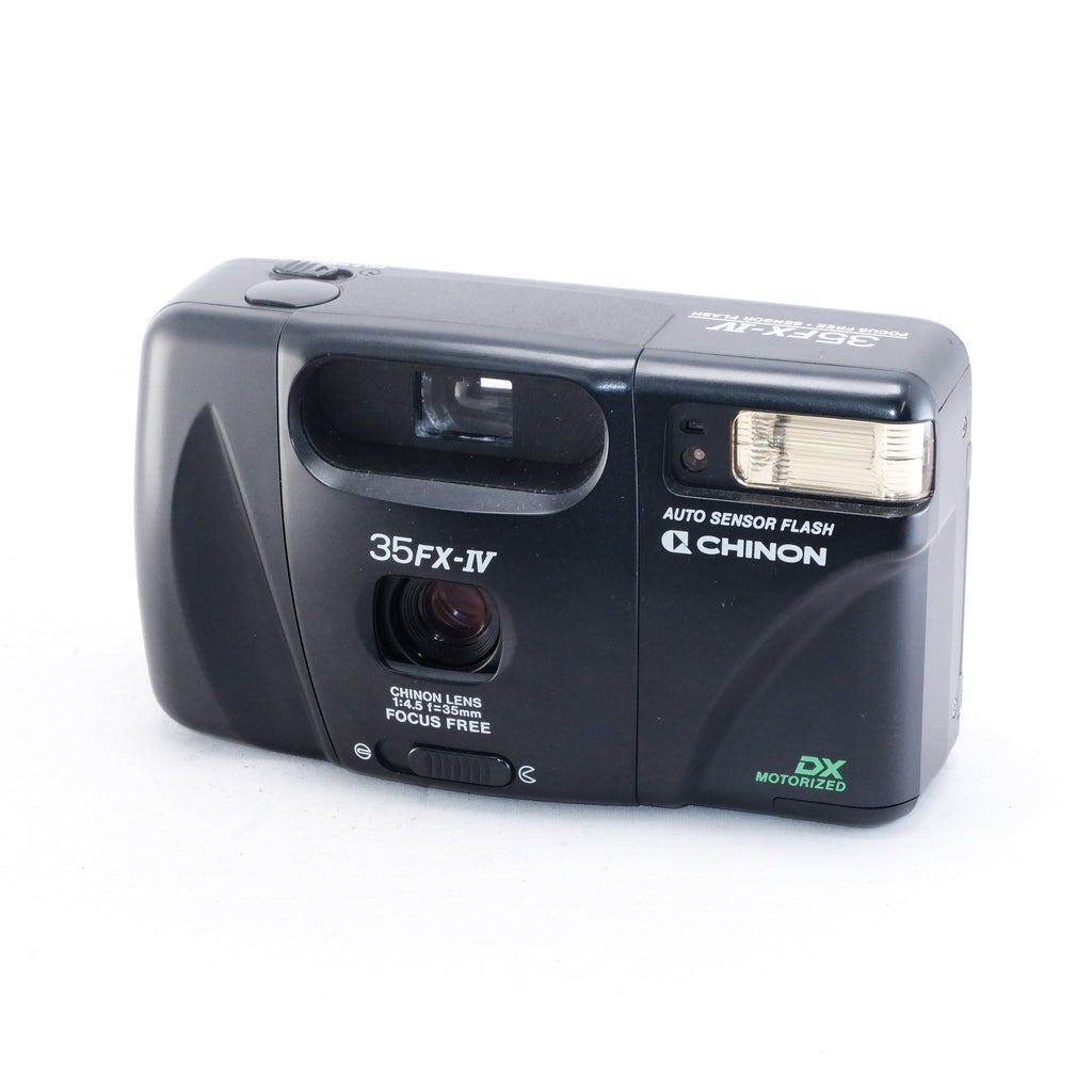 CHINON 35FX-IV (新品フィルム＆電池付き)