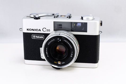 【Konica】C35 Flashmatic (純正ブラック) [1402120502951]