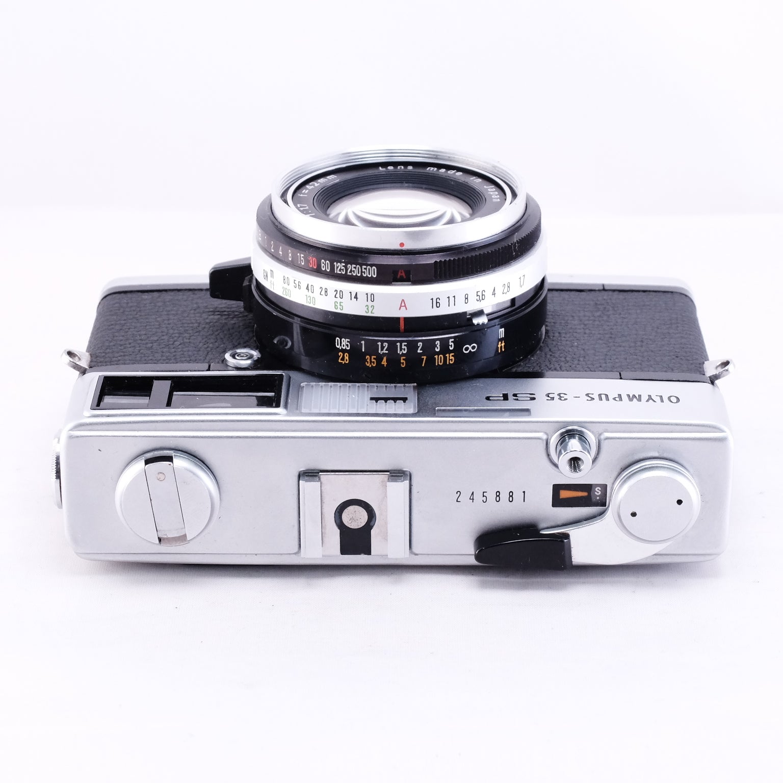 オリンパス OLYMPUS - 35 SP シルバー 完動品ケース付き #158 OLYMPUS | 秋葉原のカメラショップ 東京CAMERA